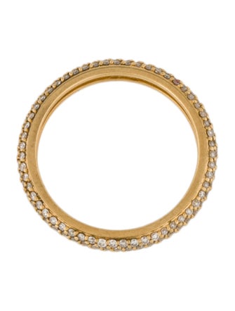 Noémie 18K Diamond 3 Row Eternity Ring