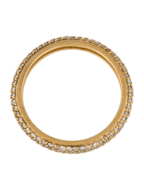 Noémie 18K Diamond 3 Row Eternity Ring