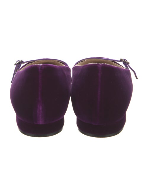 No. 21 x Kartell Velvet Flats