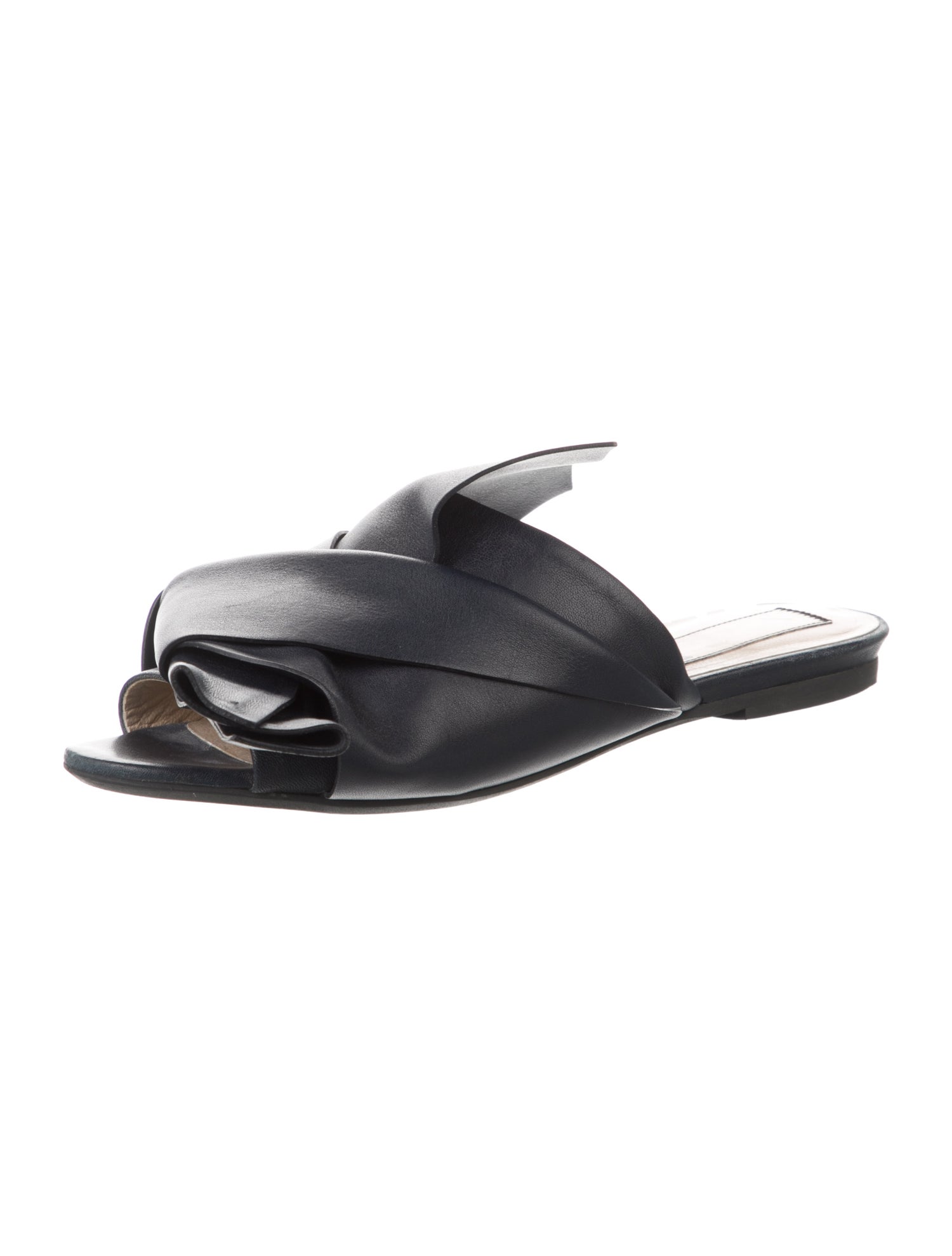 No. 21 x Kartell Satin Slides