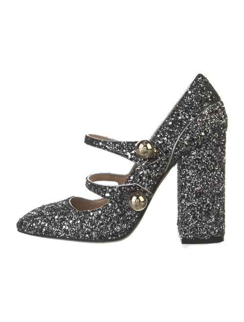 No. 21 x Kartell Glitter Glitter Accents Pumps