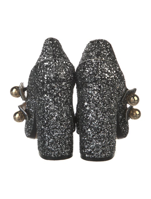 No. 21 x Kartell Glitter Glitter Accents Pumps