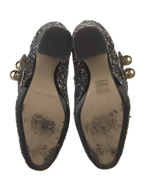 No. 21 x Kartell Glitter Glitter Accents Pumps