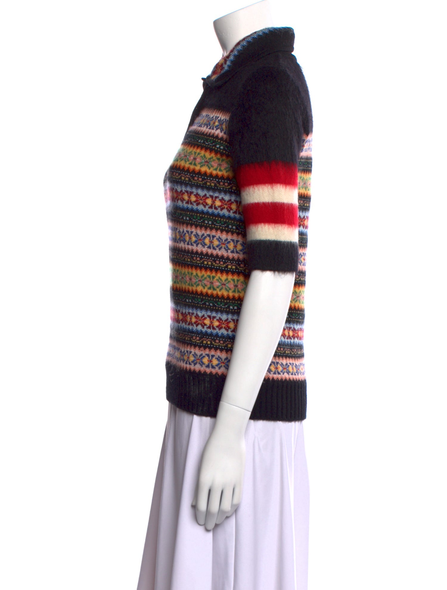 No. 21 x Kartell Wool Striped Sweater