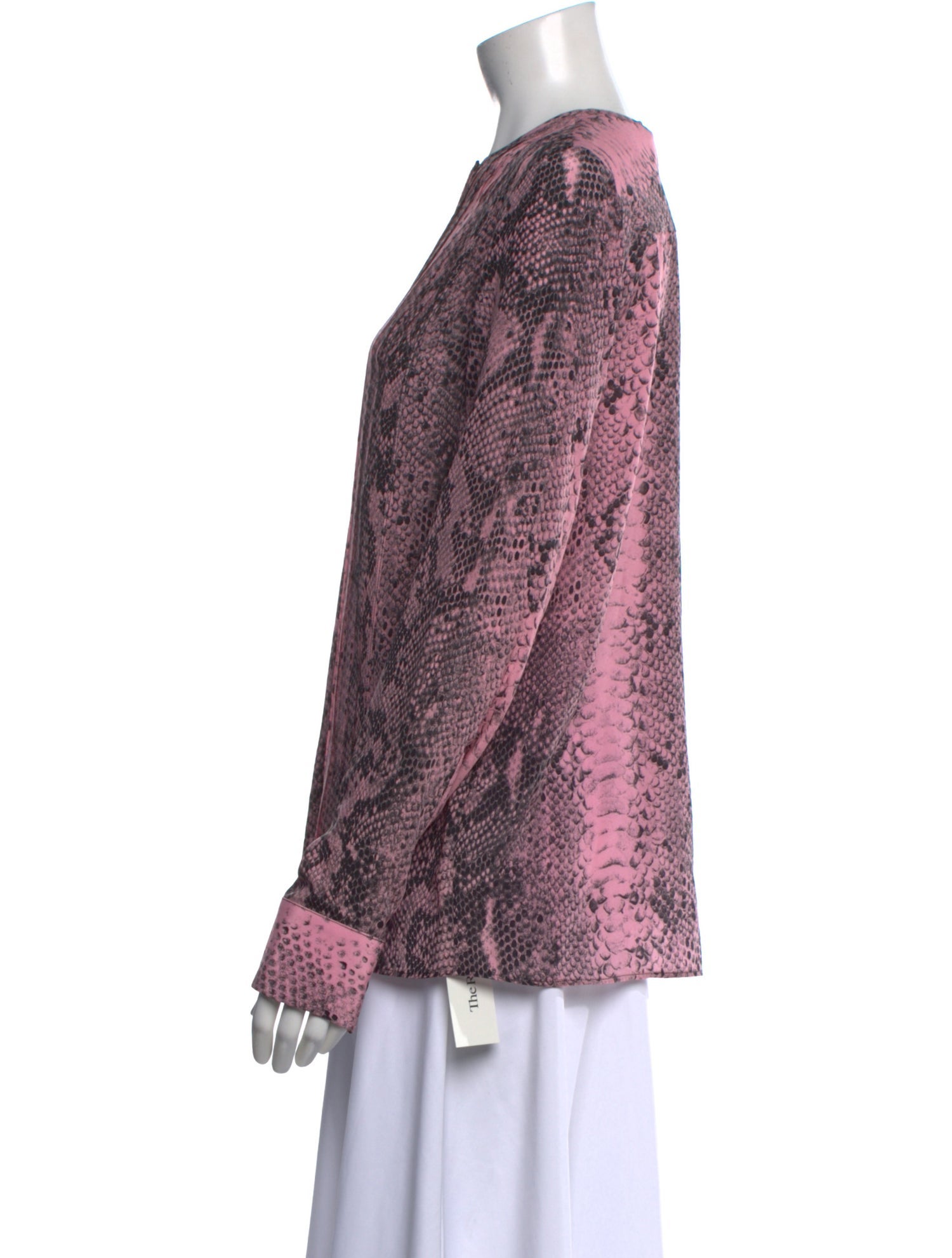 No. 21 x Kartell Silk Printed Blouse w/ Tags