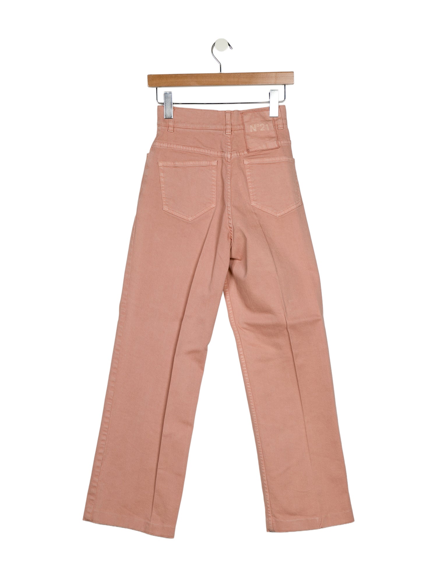 No. 21 x Kartell Mid-Rise Straight Leg Jeans