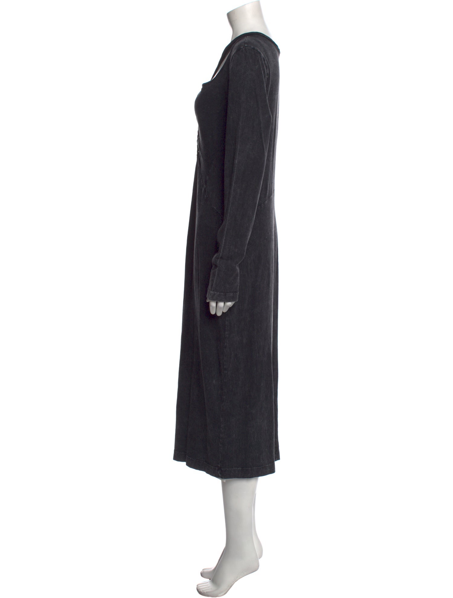 Noam Hanoch V-Neck Long Dress