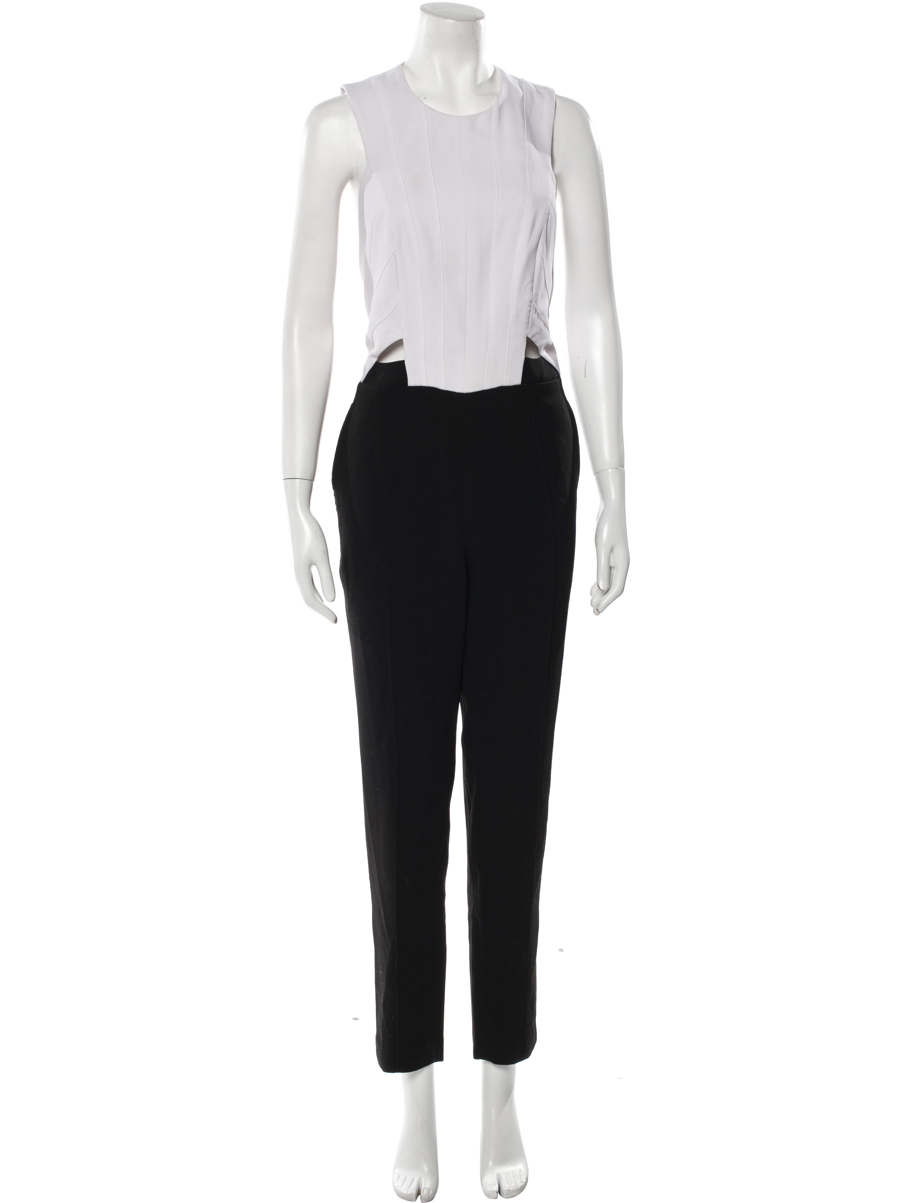 Noam Hanoch Scoop Neck Jumpsuit