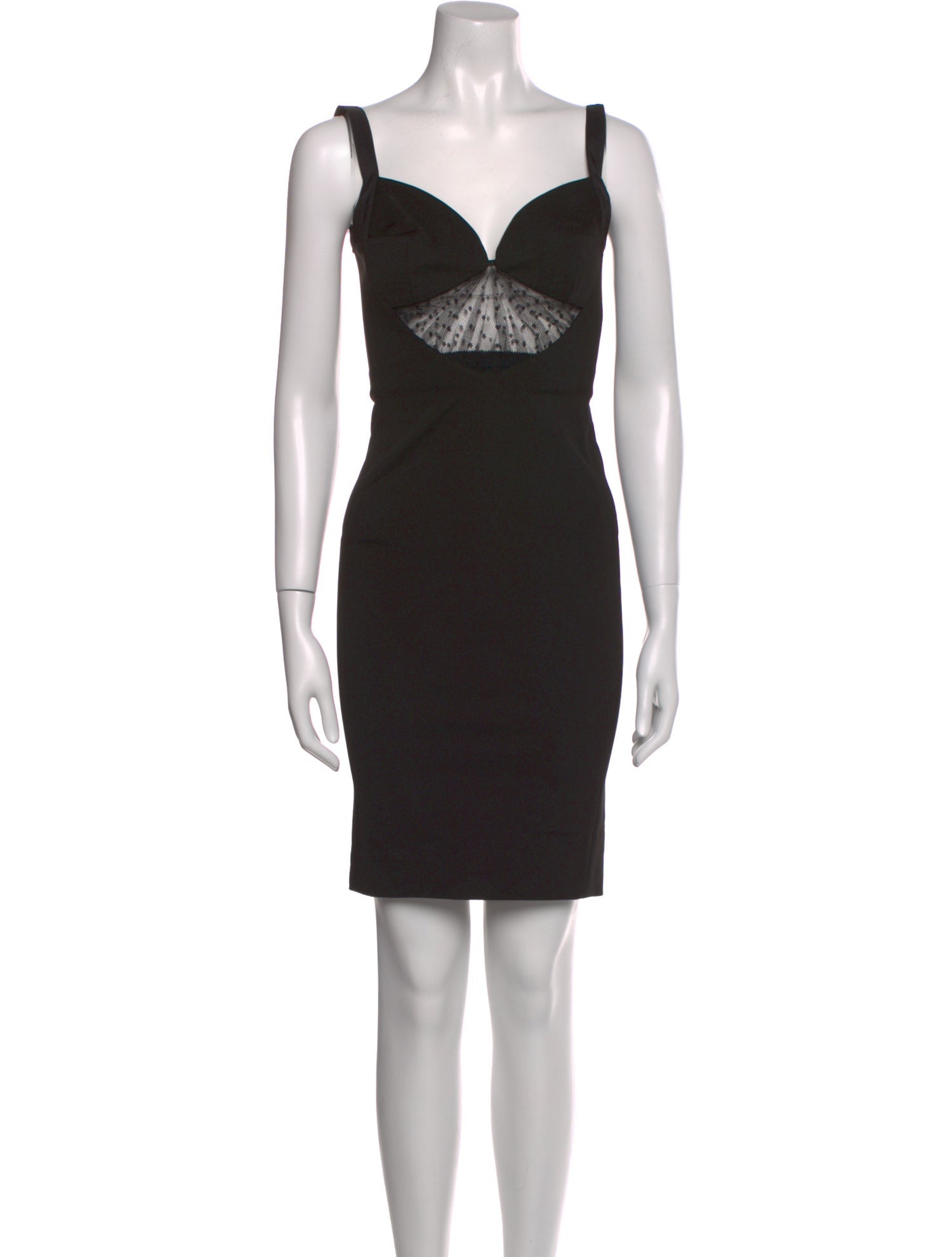 Noam Hanoch V-Neck Mini Dress