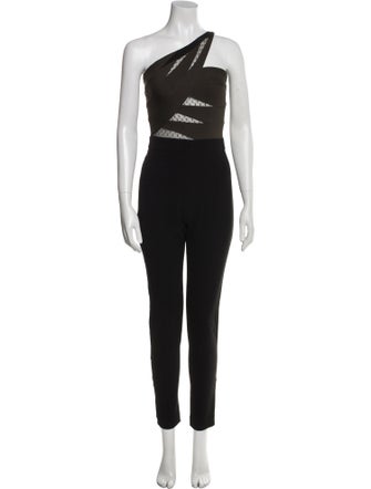 Noam Hanoch One-Shoulder Jumpsuit