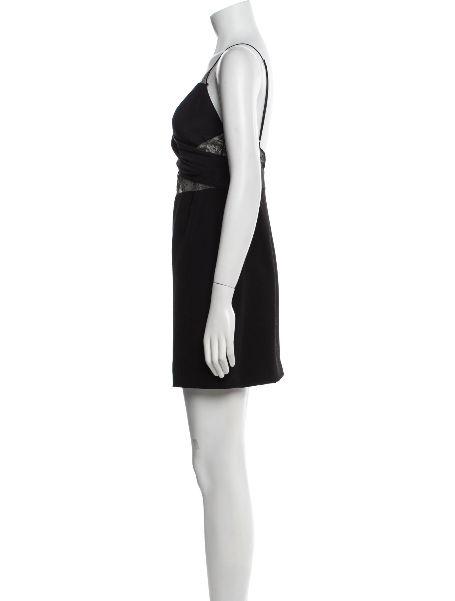 Noam Hanoch V-Neck Mini Dress