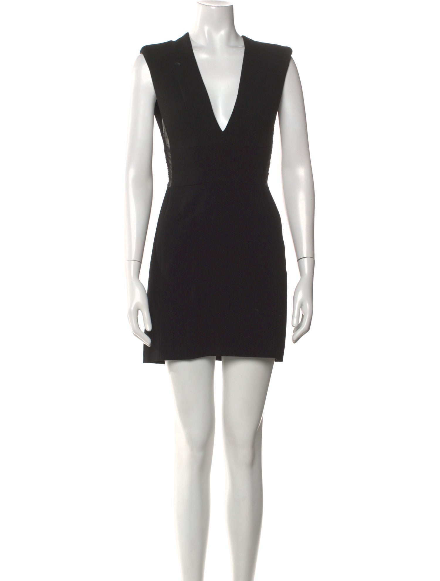 Noam Hanoch V-Neck Mini Dress