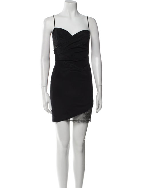 Noam Hanoch V-Neck Mini Dress