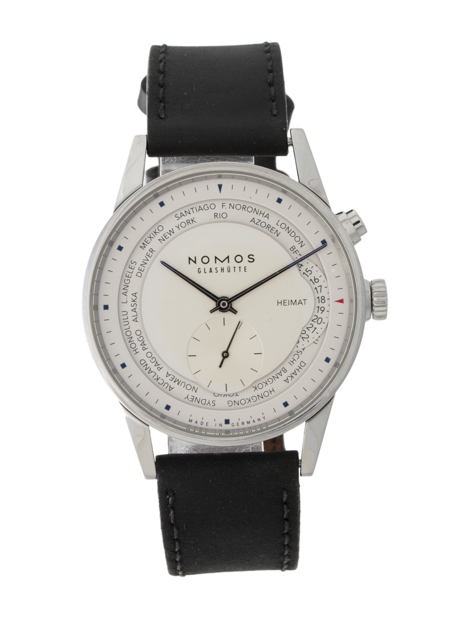 Nomos Zürich WorldTimer Watch