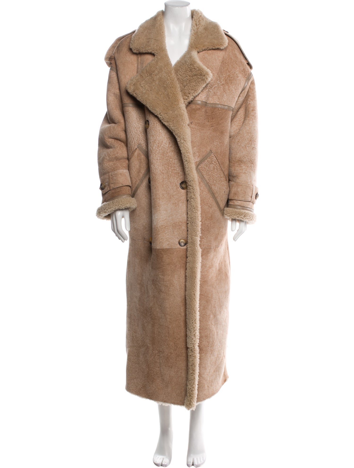 MENTLOVA Shearling Fur Coat
