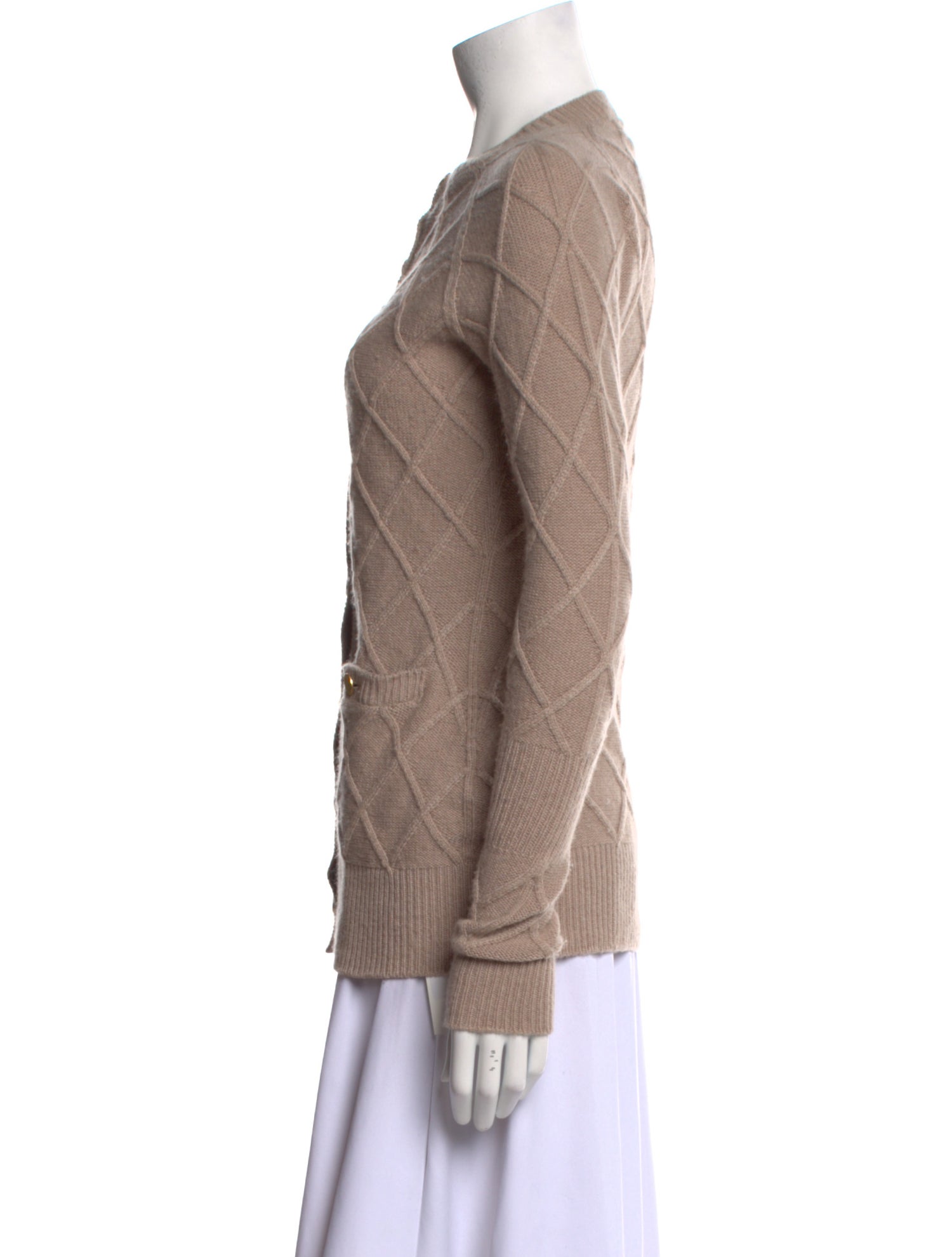 Norman Ambrose Cashmere Crew Neck Sweater