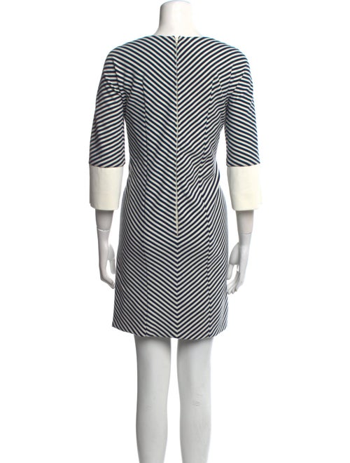 Norman Ambrose Striped Mini Dress