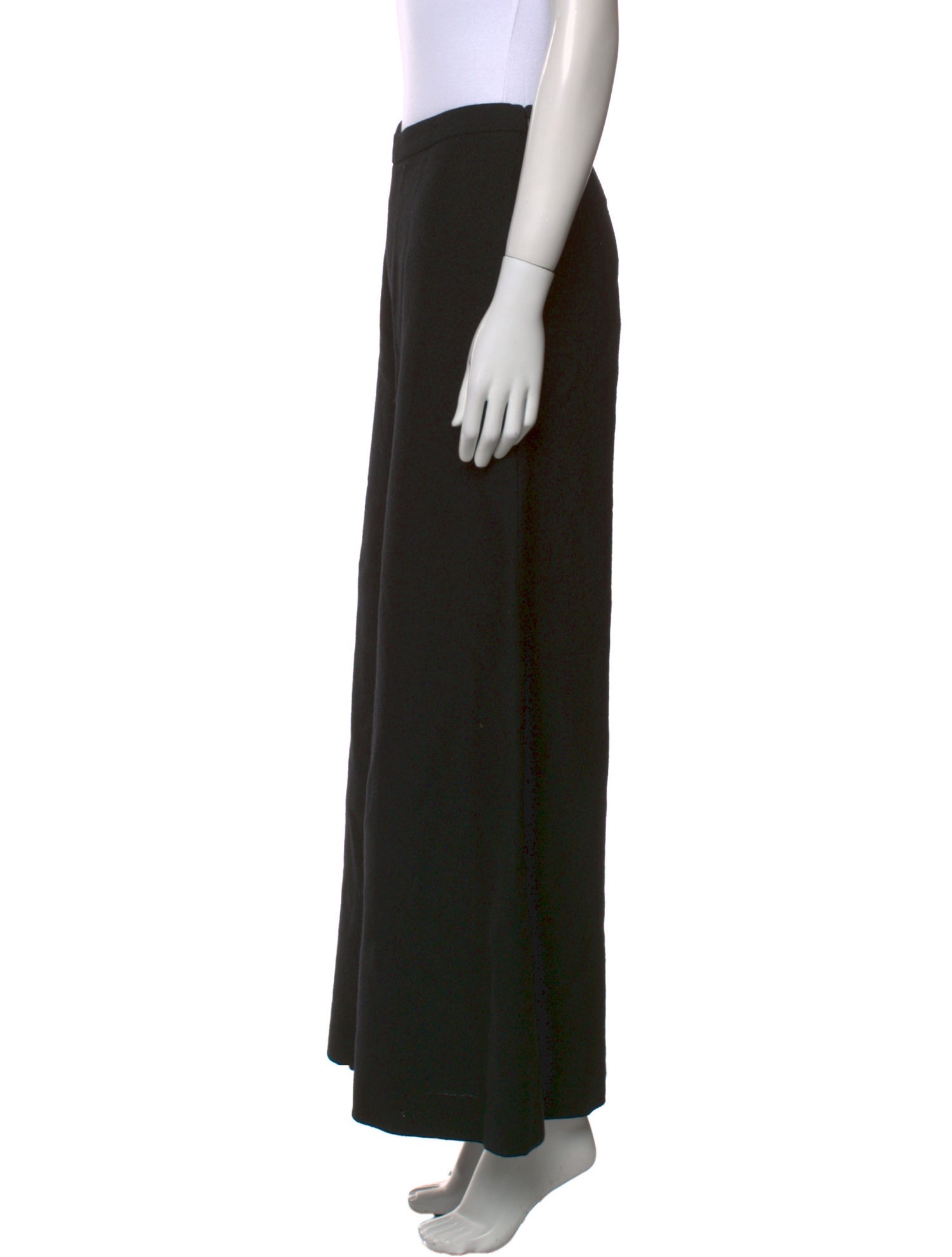 Norman Ambrose Wool Wide Leg Pants