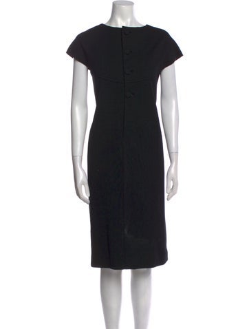 Norman Norell NY Dresses Vintage Midi Length Dress M