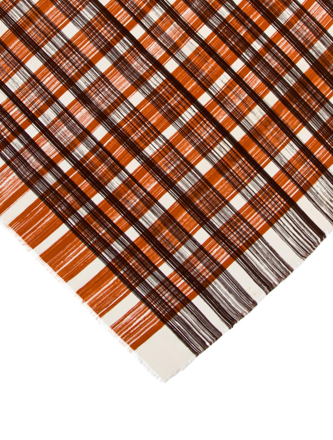 Norman Norell NY Silk Striped Scarf