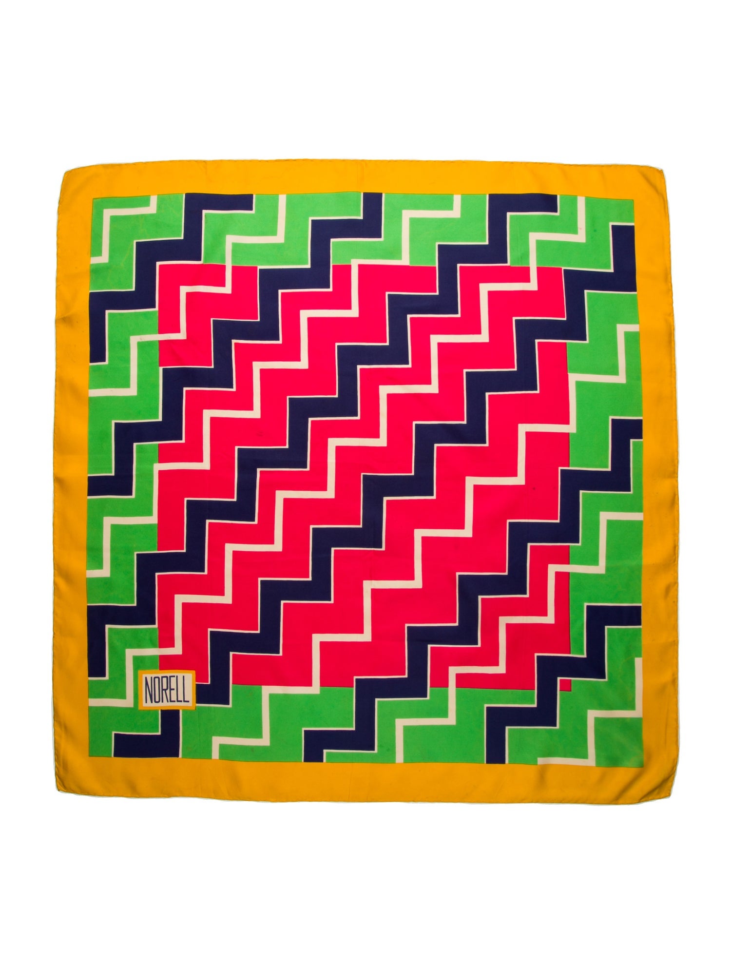 Norman Norell NY Printed Scarf