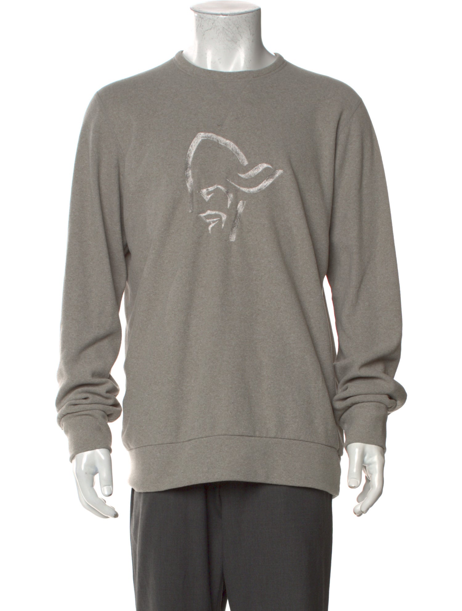 Norrona Graphic Print Crew Neck Pullover