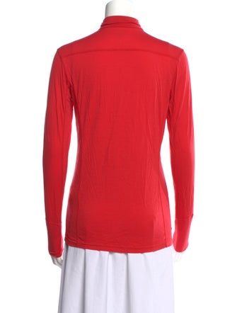 Norrona Merino Wool Mock Neck Sweatshirt