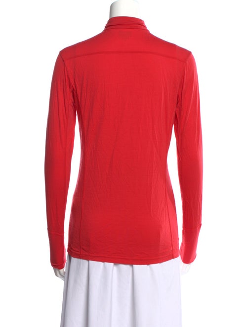 Norrona Merino Wool Mock Neck Sweatshirt