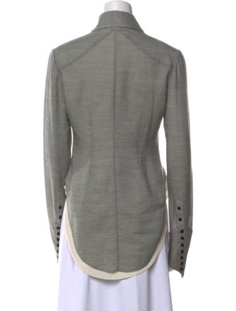 Norisol Ferrari Long Sleeve Button-Up Top