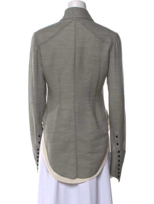 Norisol Ferrari Long Sleeve Button-Up Top