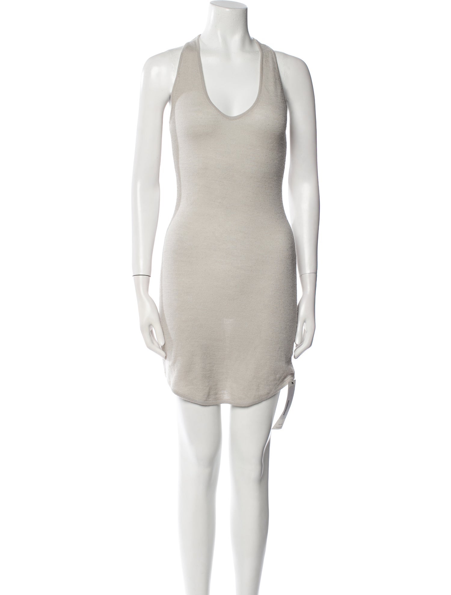 Norisol Ferrari Scoop Neck Mini Dress