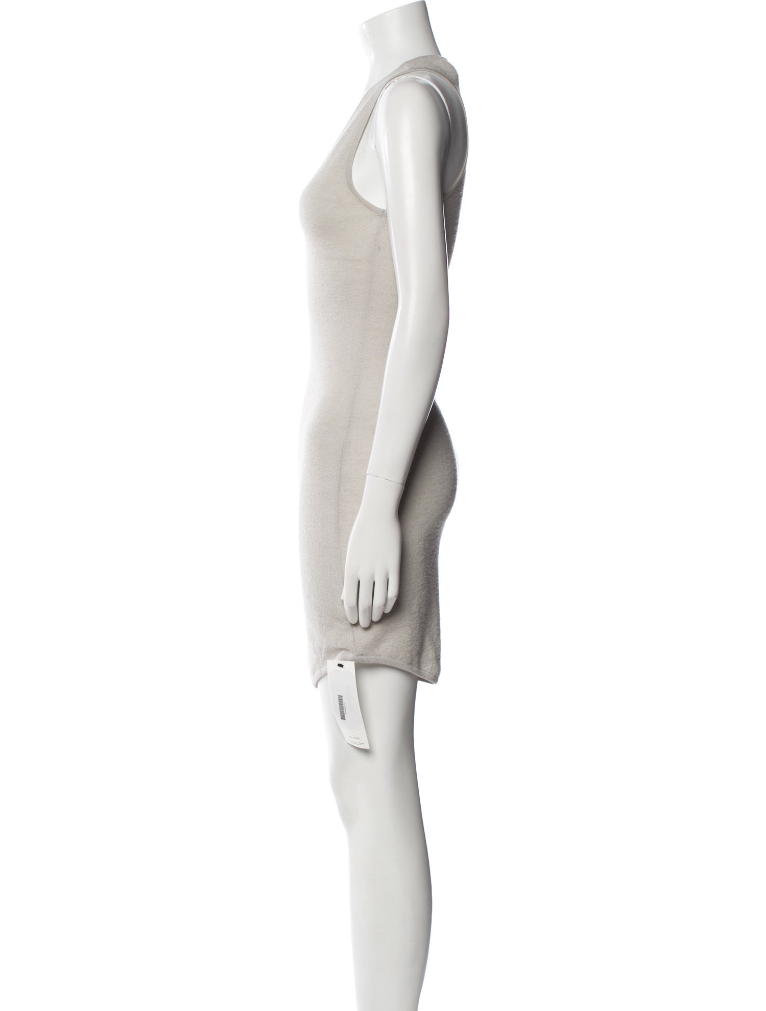 Norisol Ferrari Scoop Neck Mini Dress