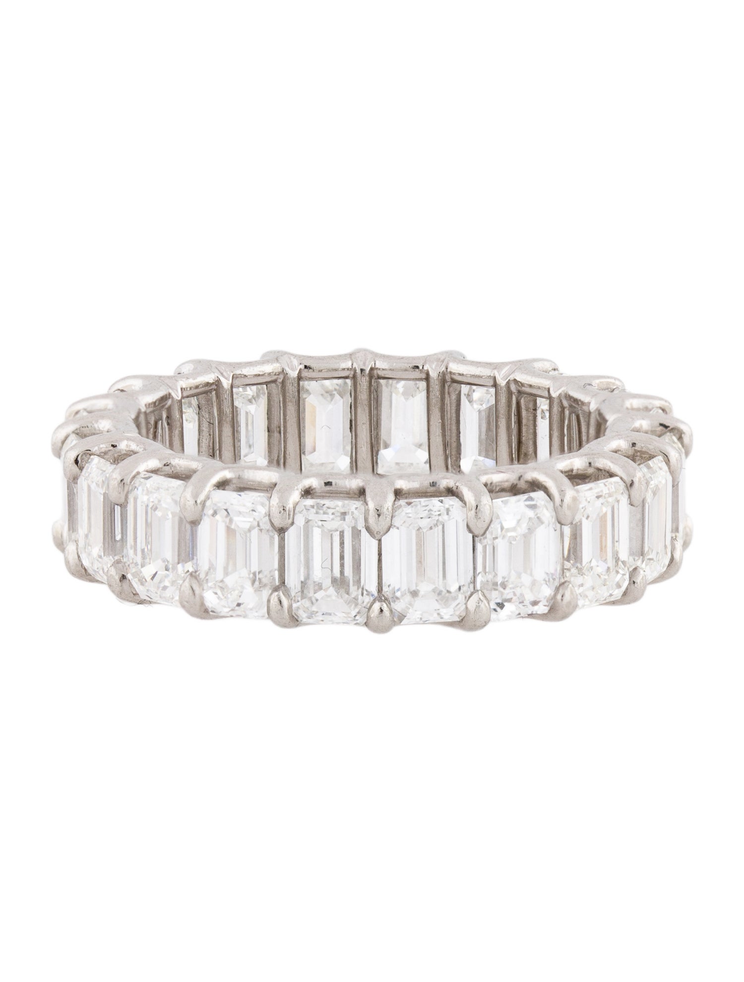 Norman Silverman Platinum 6.25ctw Diamond Eternity Band