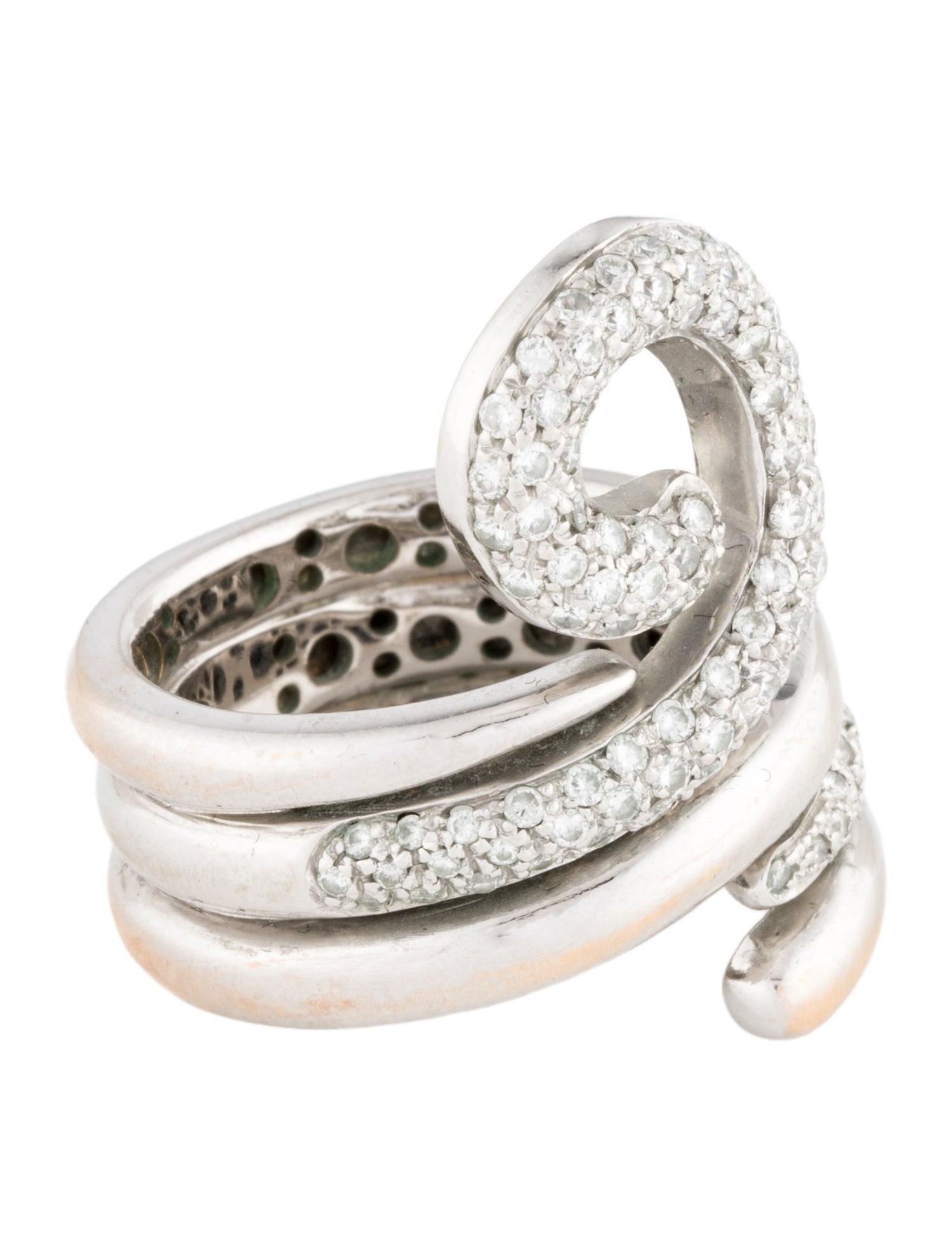 La Nouvelle Bague 18K Diamond Cocktail Ring