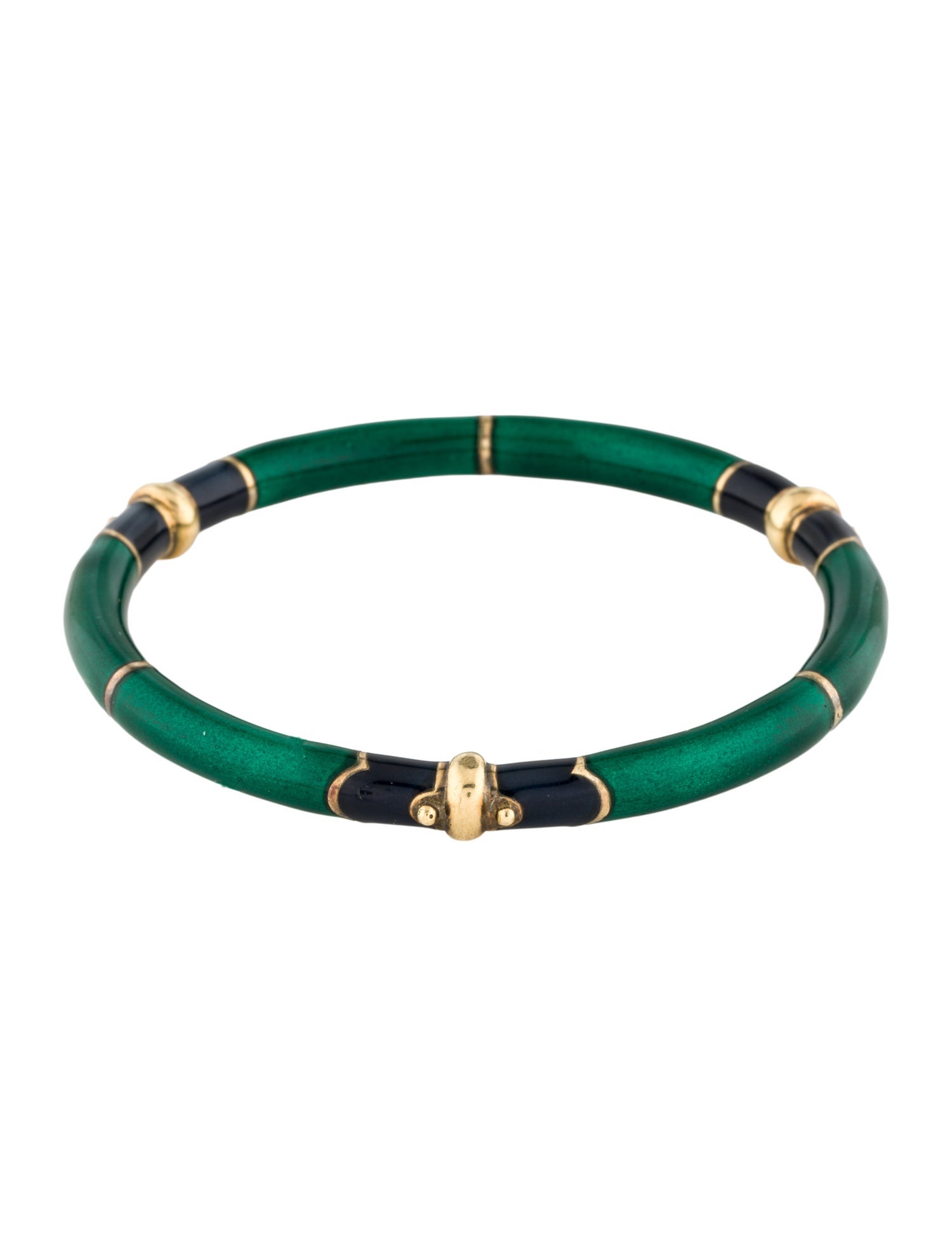La Nouvelle Bague Enamel Bangle Bracelet