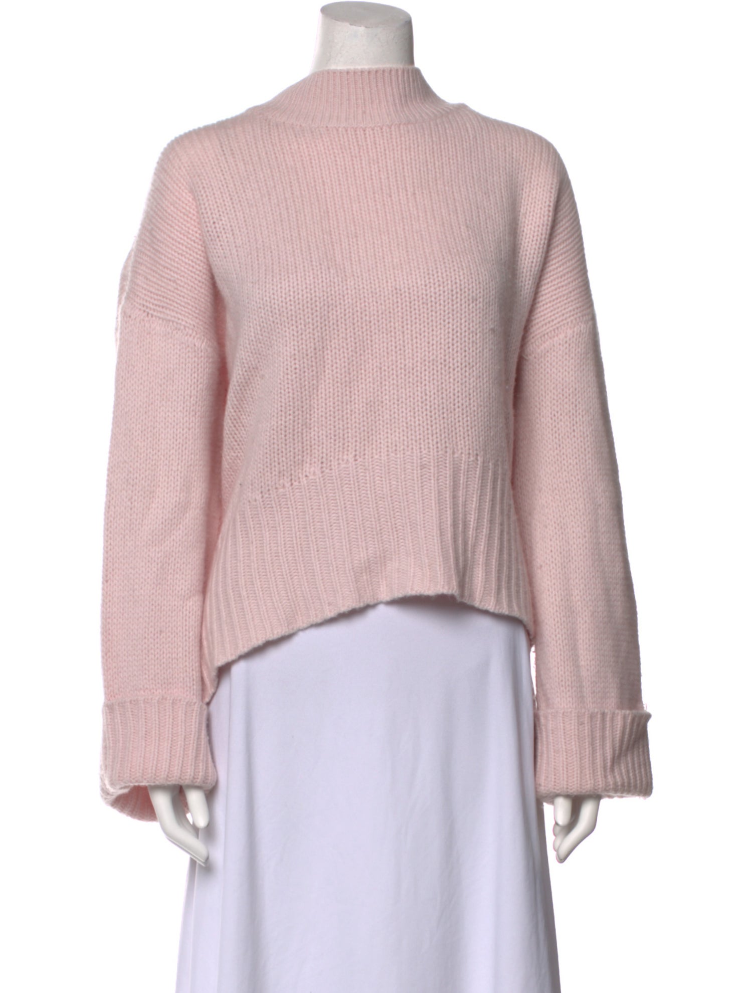 N. Peal Cashmere Mock Neck Sweater