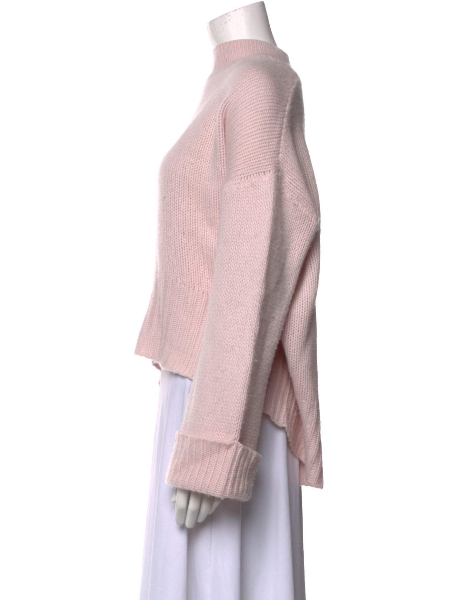 N. Peal Cashmere Mock Neck Sweater