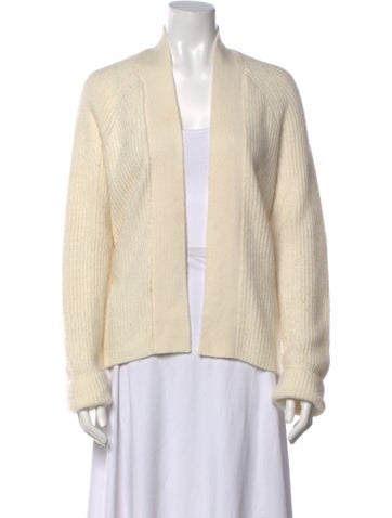 N. Peal Knitwear Cashmere Open Front Sweater M