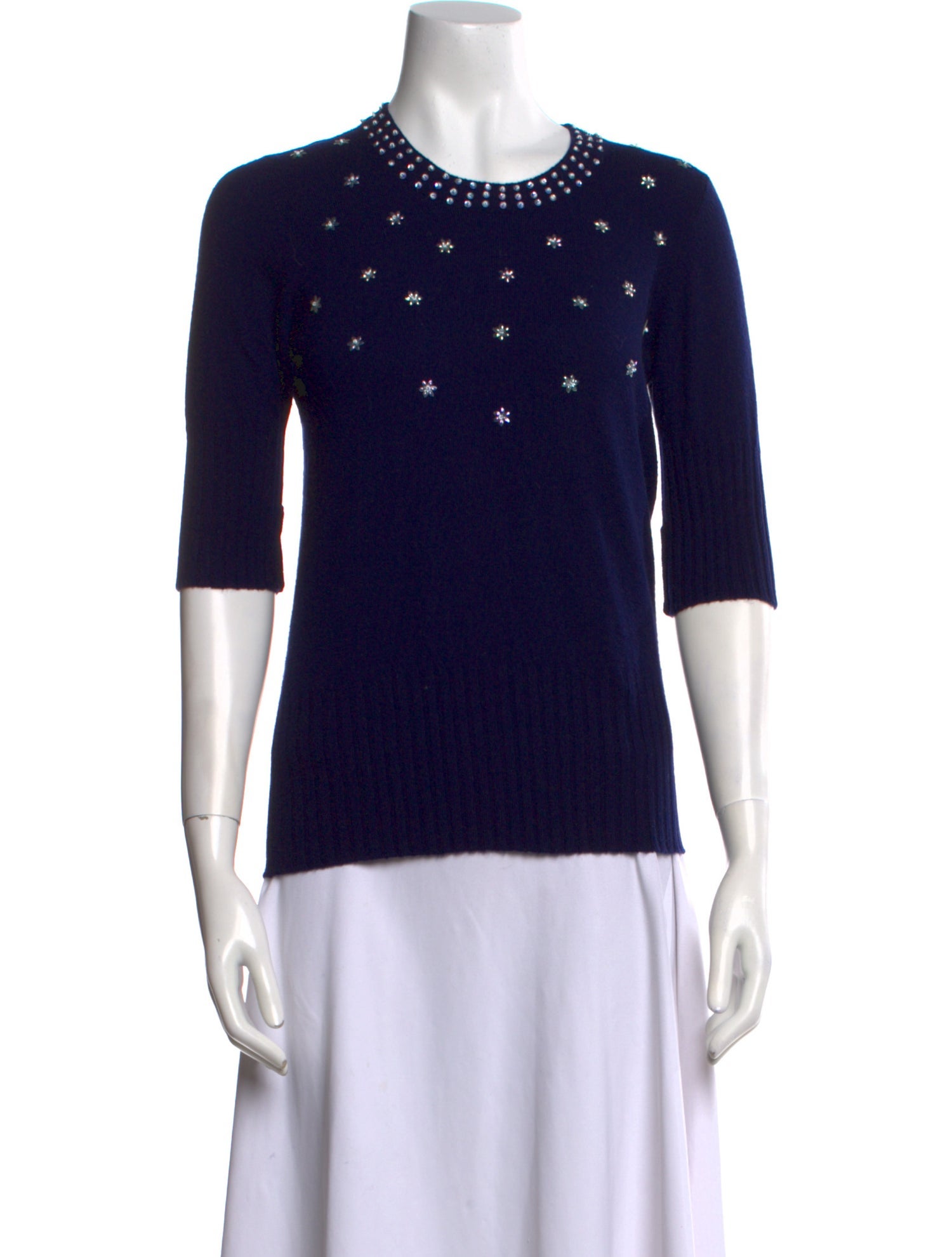 N. Peal Cashmere Scoop Neck Sweater