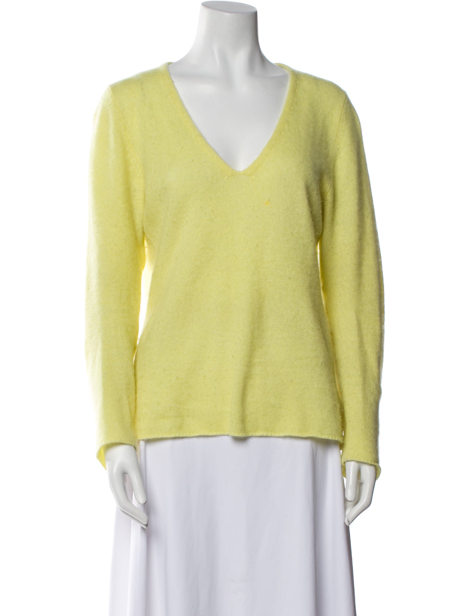 N. Peal Cashmere V-Neck Sweater