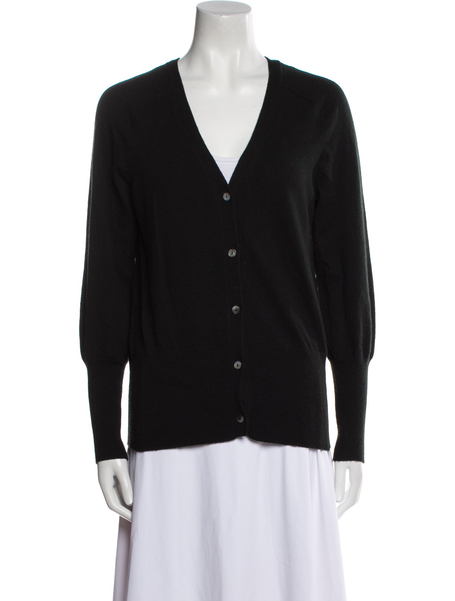 N. Peal Cashmere V-Neck Sweater