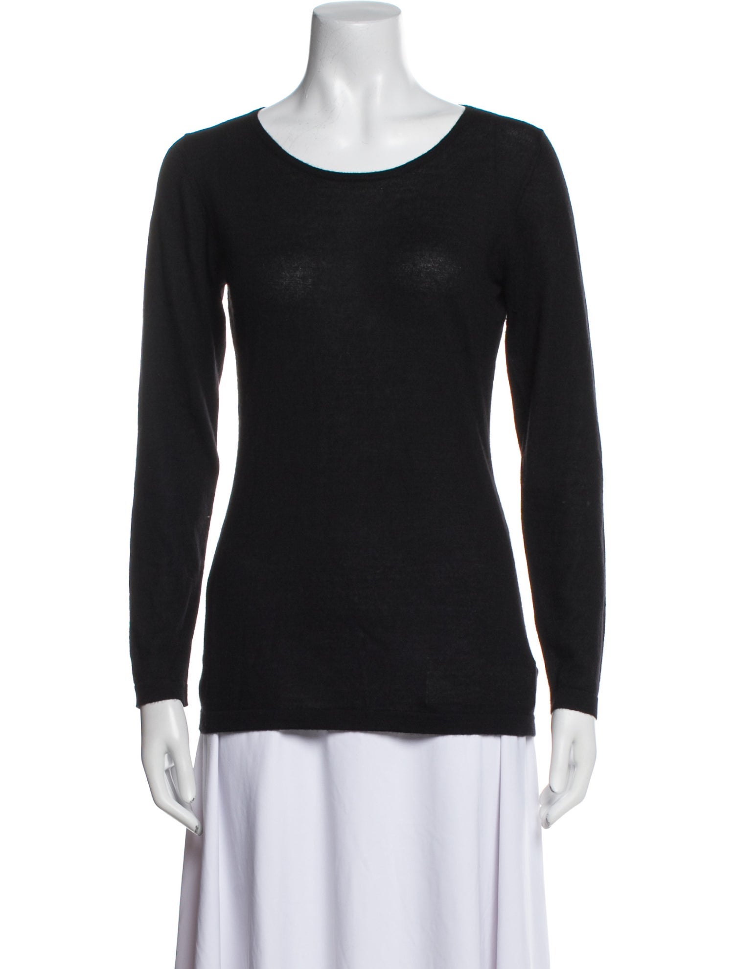 N. Peal Cashmere Scoop Neck Sweater