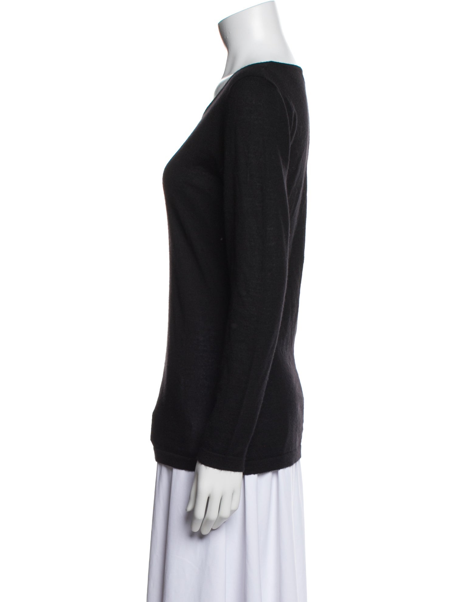 N. Peal Cashmere Scoop Neck Sweater