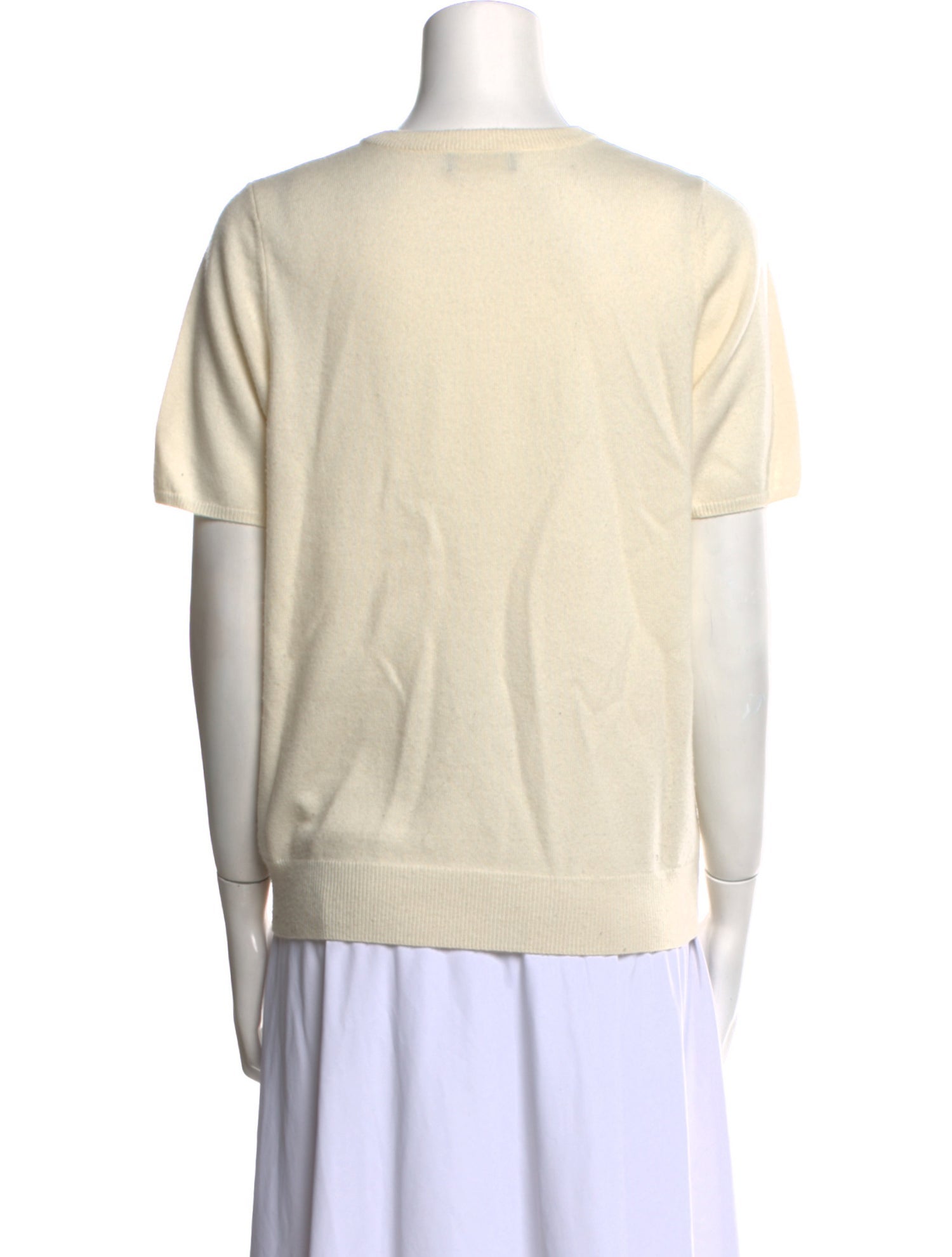 N. Peal Cashmere Crew Neck T-Shirt