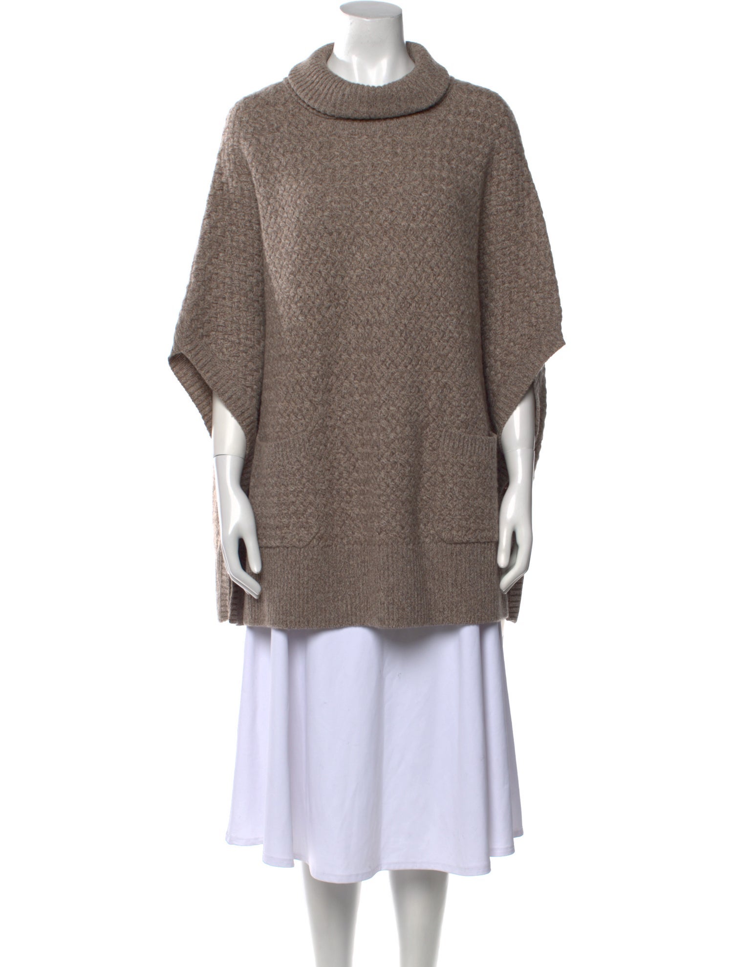 N. Peal Cashmere Mock Neck Sweater