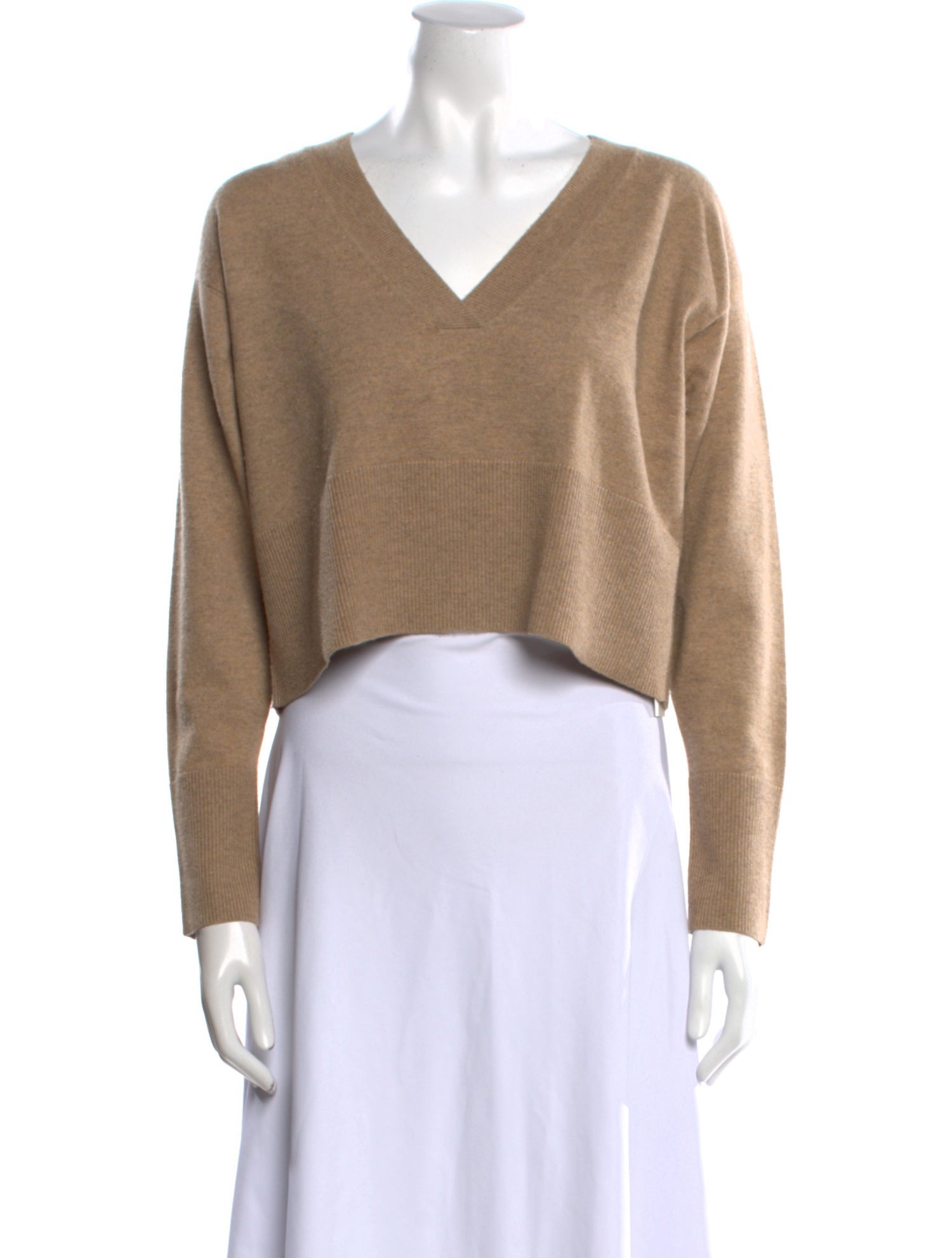 N. Peal Cashmere V-Neck Sweater
