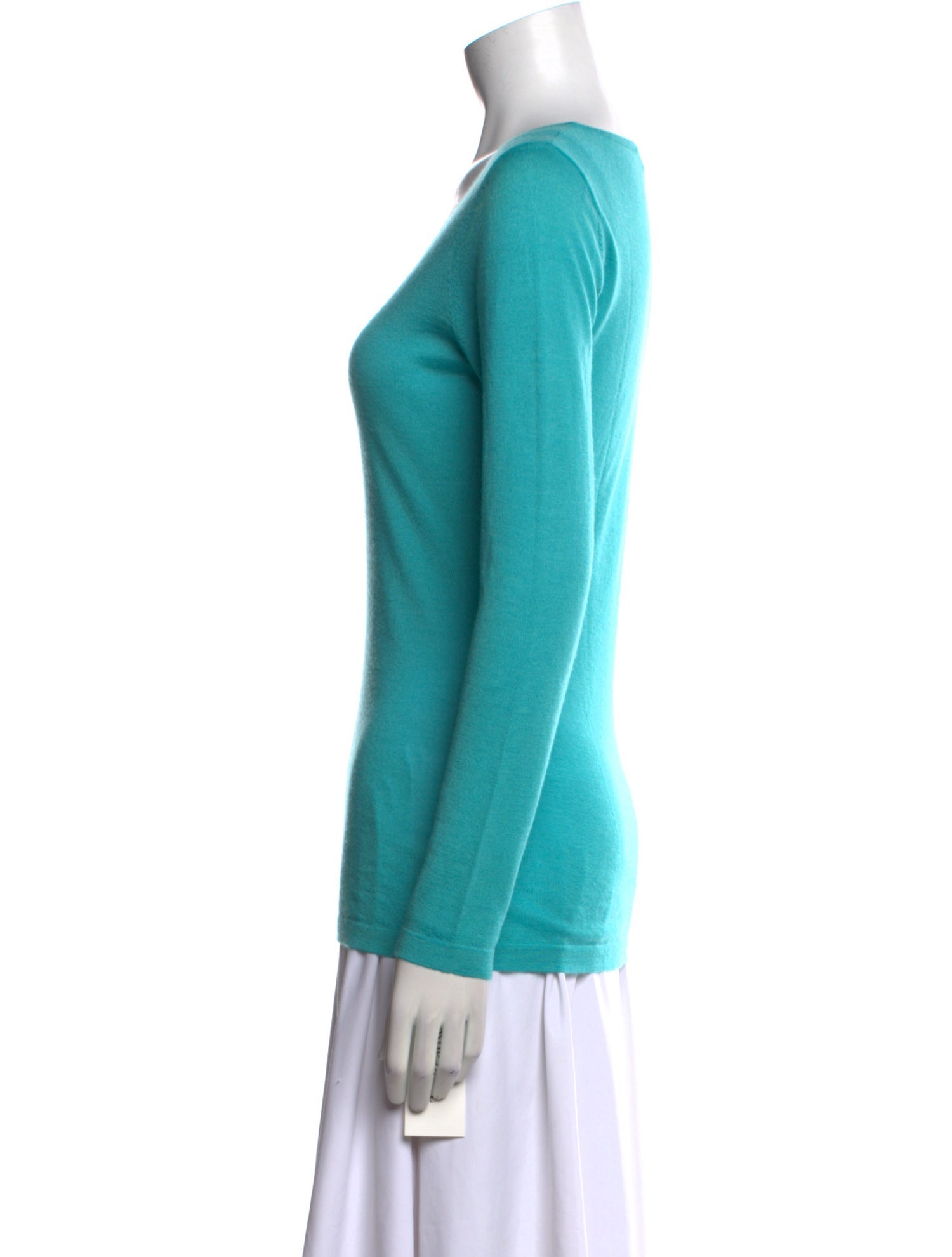 N. Peal Cashmere Scoop Neck T-Shirt