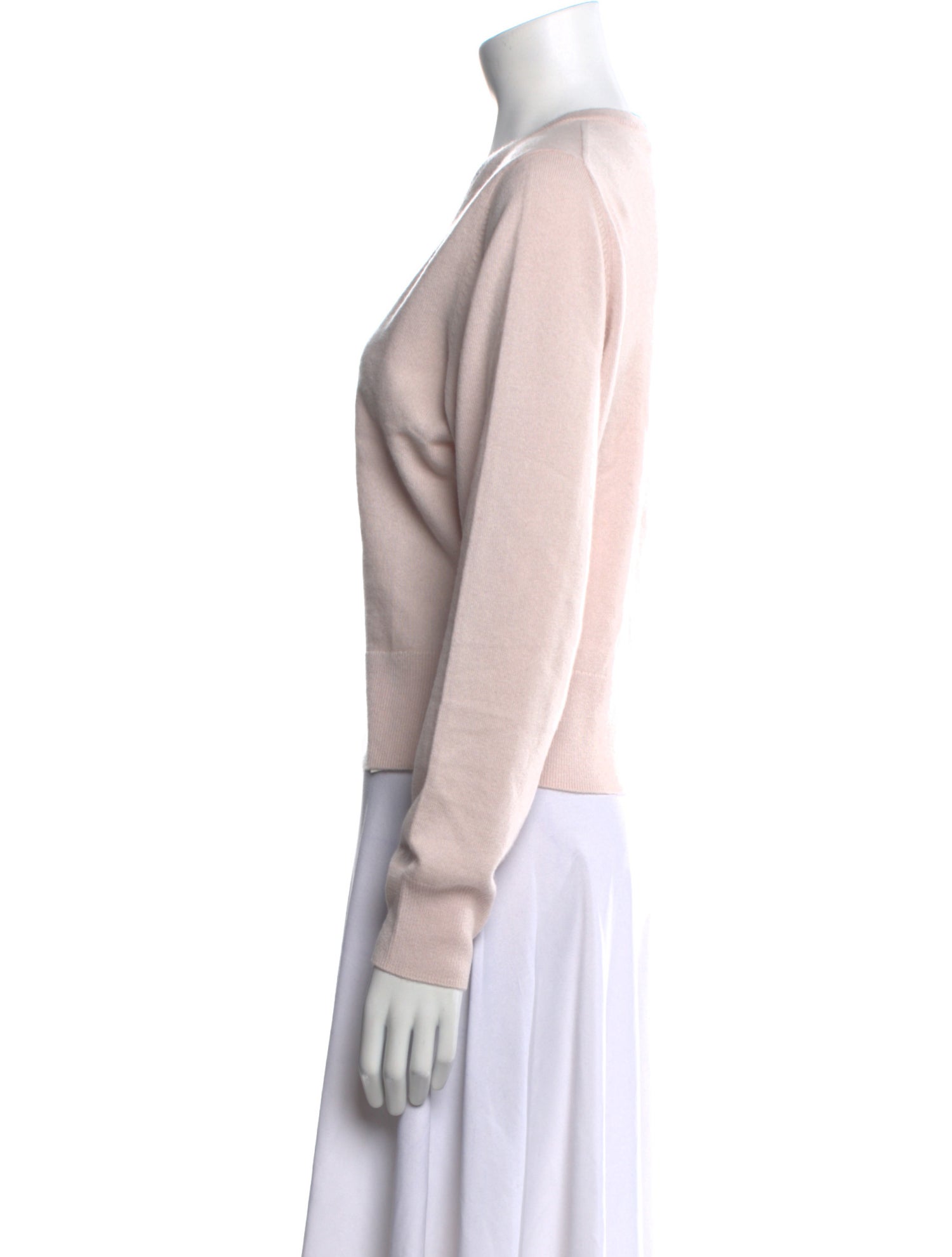N. Peal Cashmere V-Neck Sweater