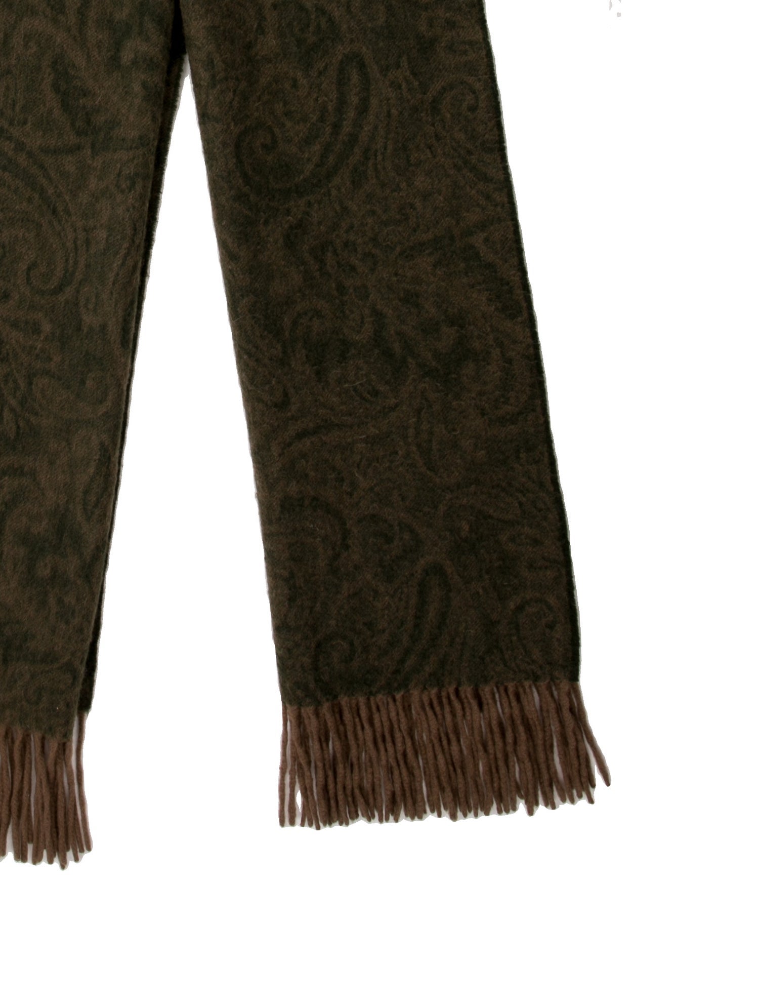 N. Peal Cashmere Paisley Print Shawl