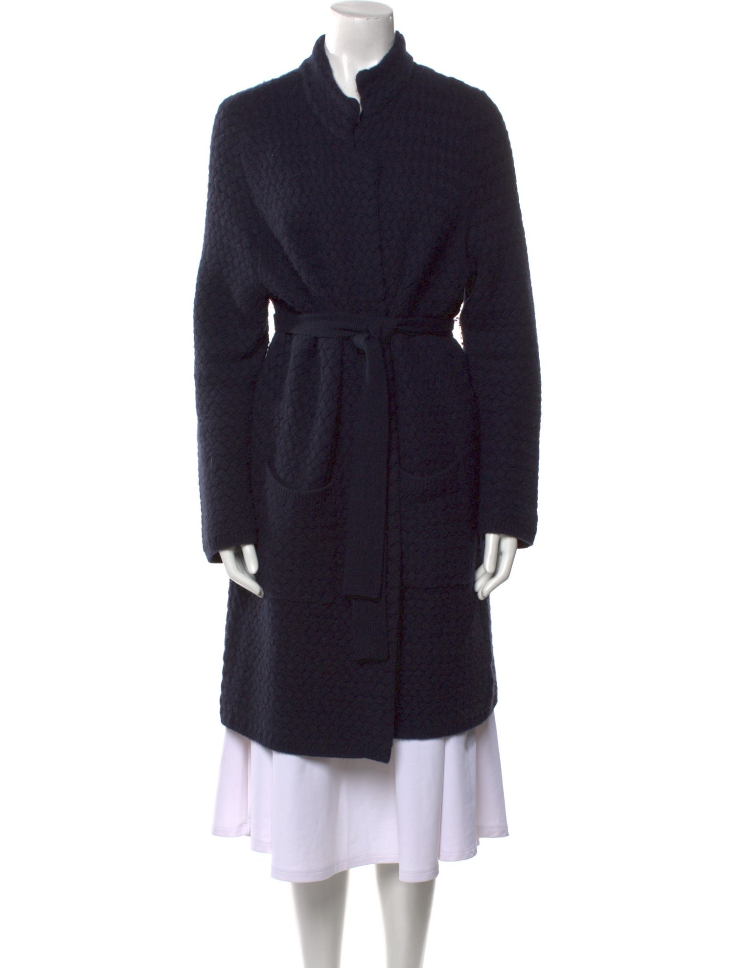 N. Peal Cashmere Open Front Sweater